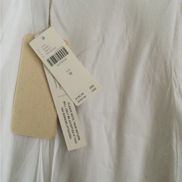 LET ME BE Women's Sheer Bustier Slip Dress-Size M-White-NWT - Picture 9 of 10